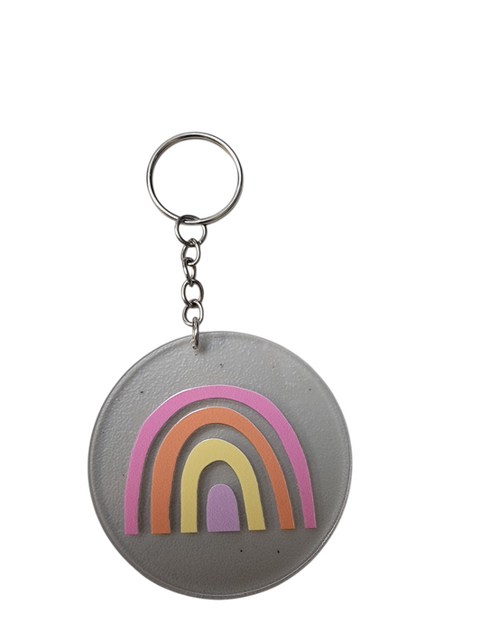 rainbow keychain