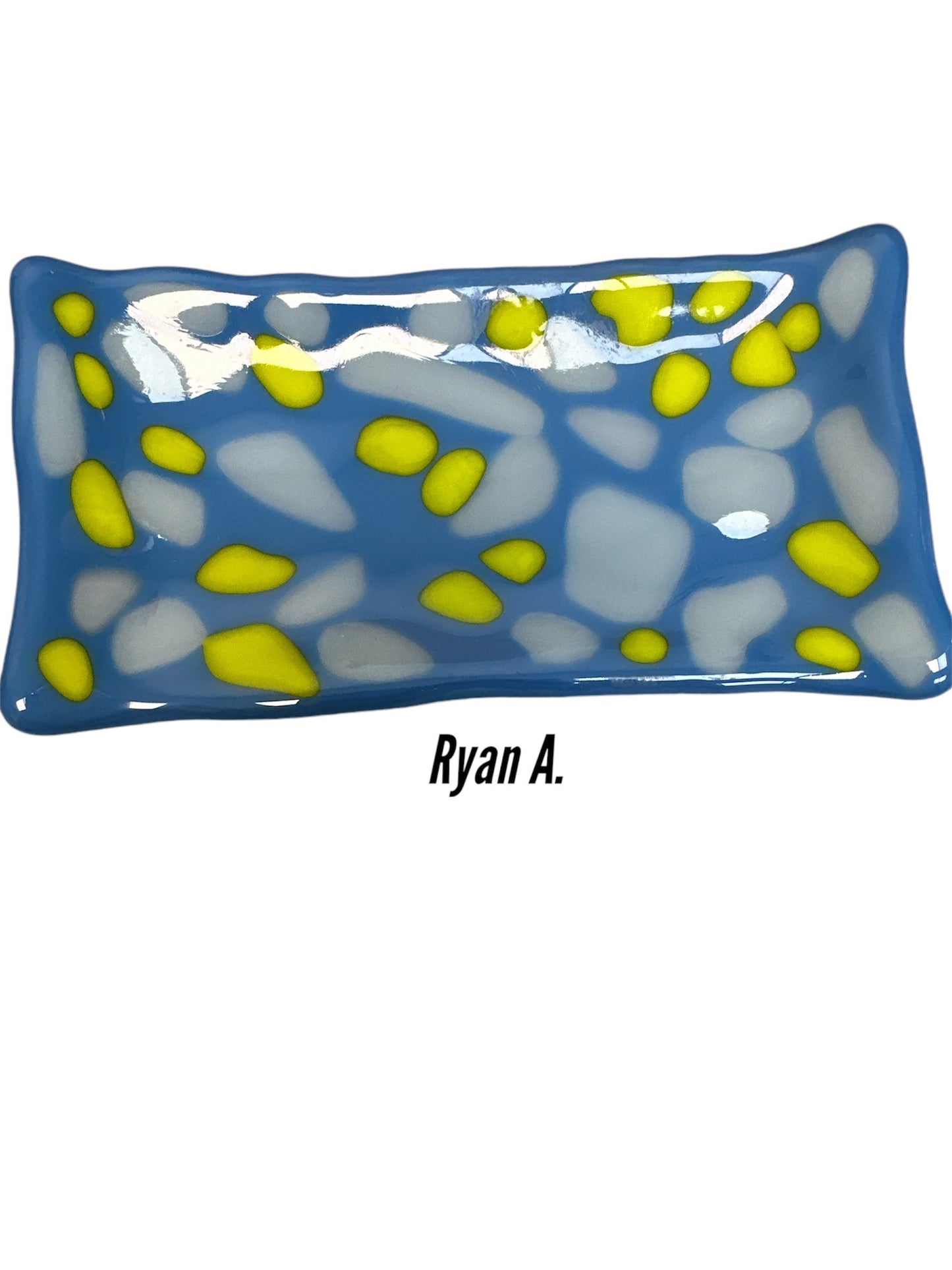 Ryan's hand made Glass Tray