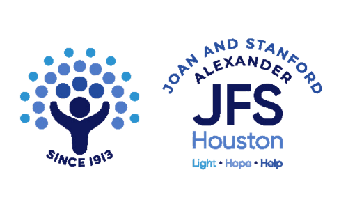 since 1913 joan and stanford alexander JFS houston. Light hope help.