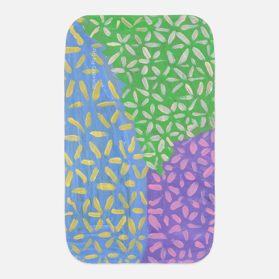 Baby Burp Cloth By Gabby