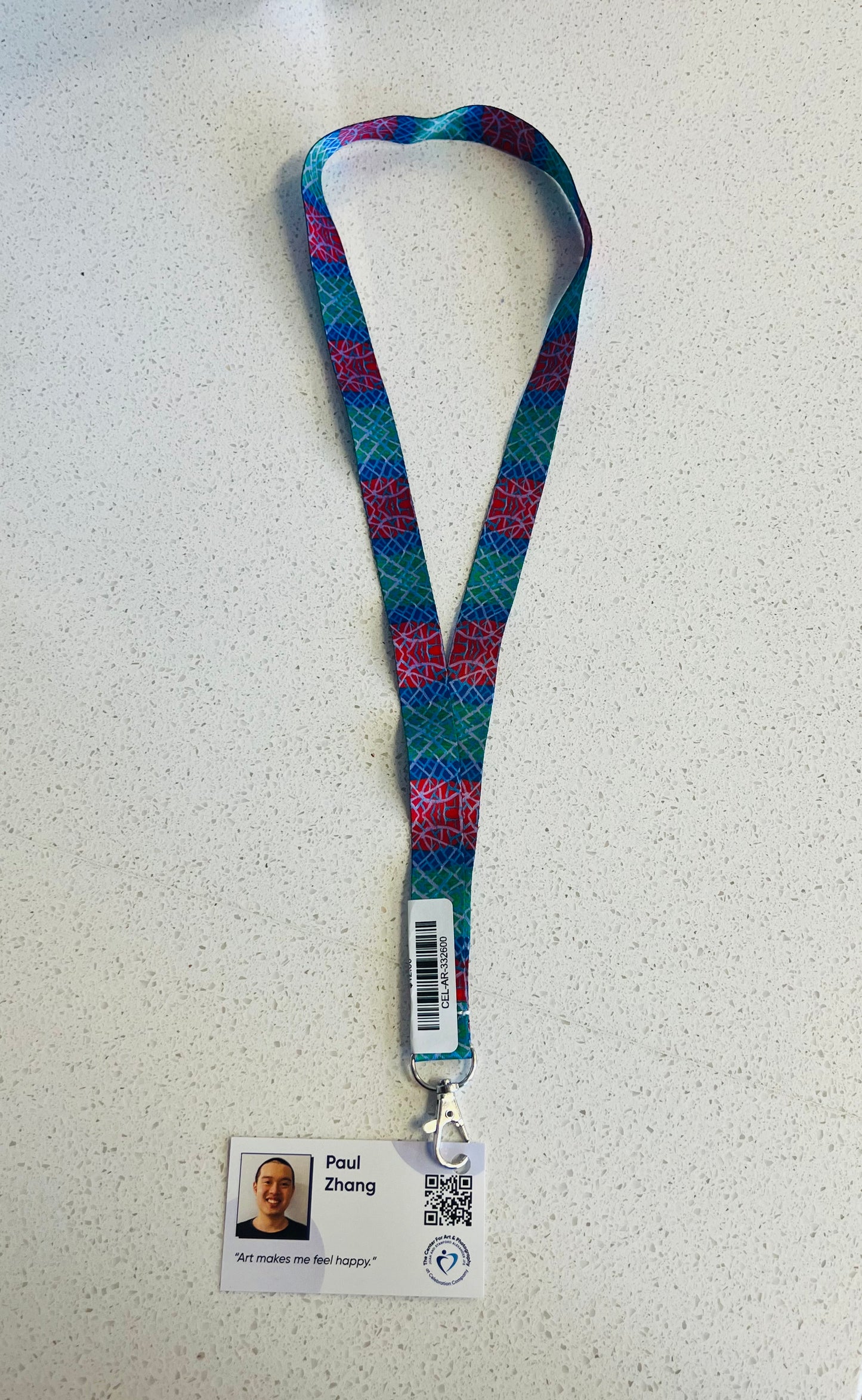 Paul's Stripes Lanyard