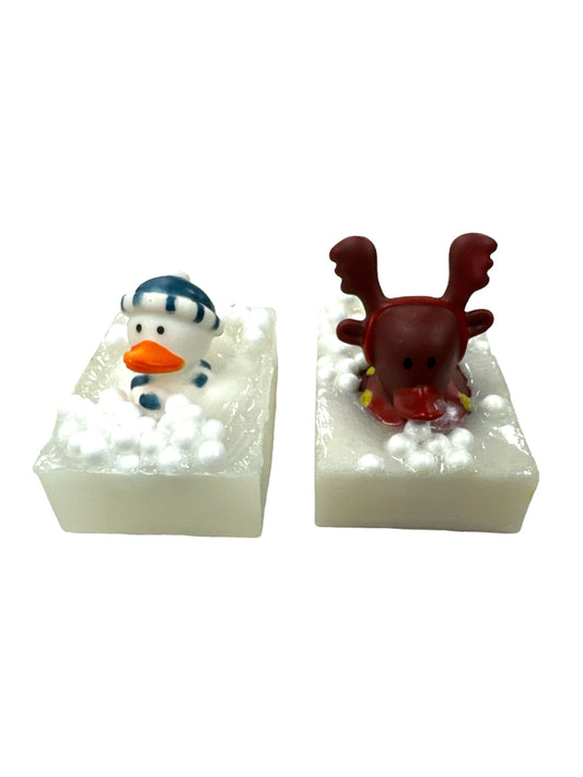Holiday Rubber Duck Soap