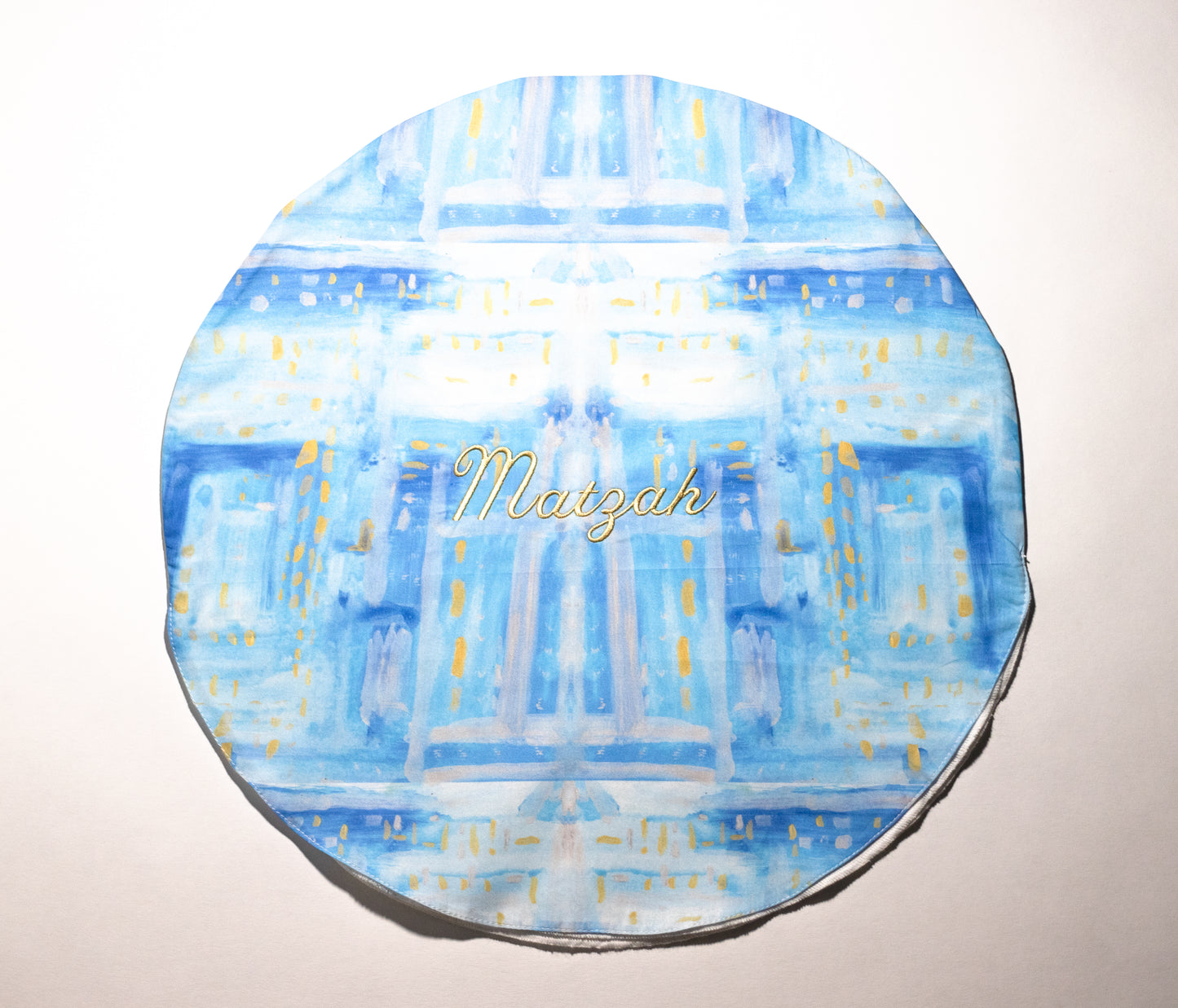 matzah cover with matzah