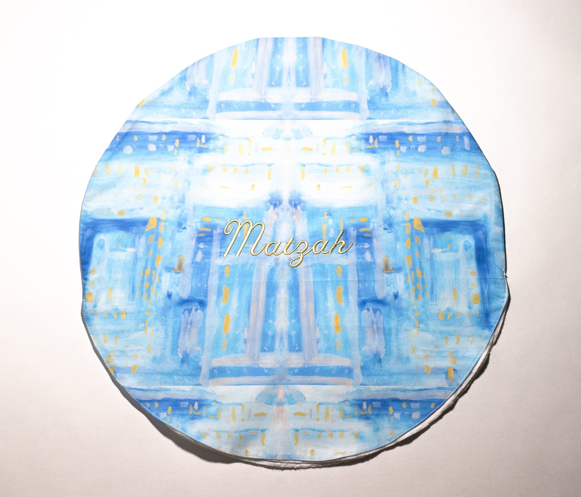 matzah cover with matzah