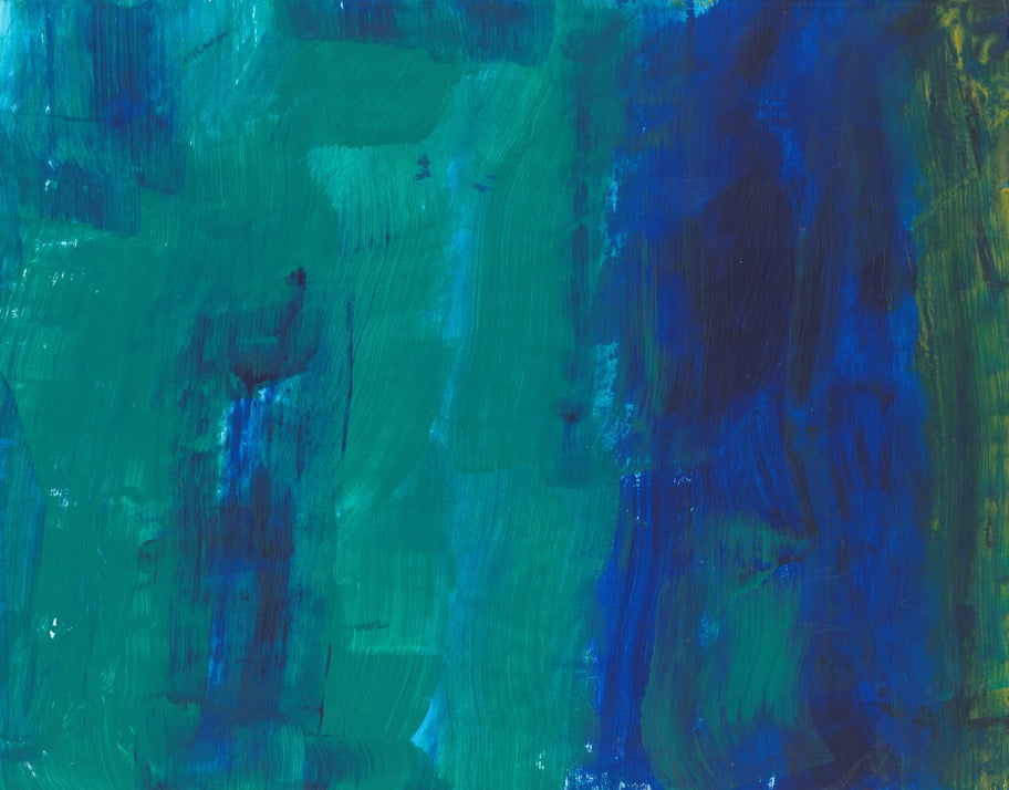 blues transitioning to green