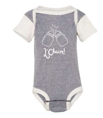 "L'Chaim" Onesie