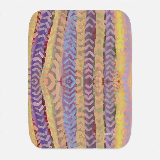 Baby Burp Cloth "Arrows"By Maggie