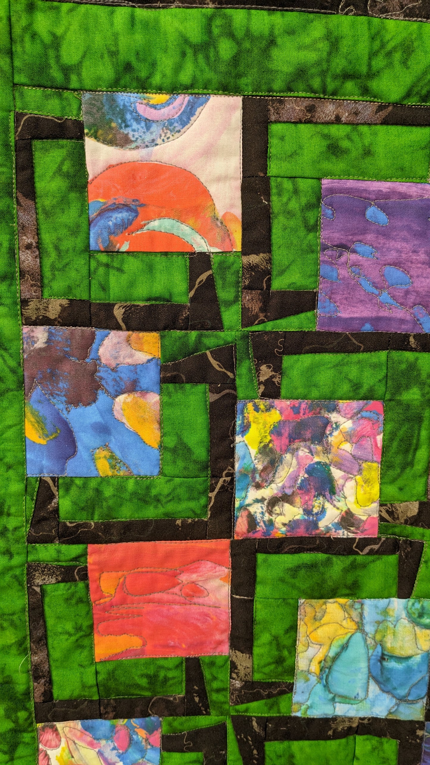 quilt of a bunch of artwork