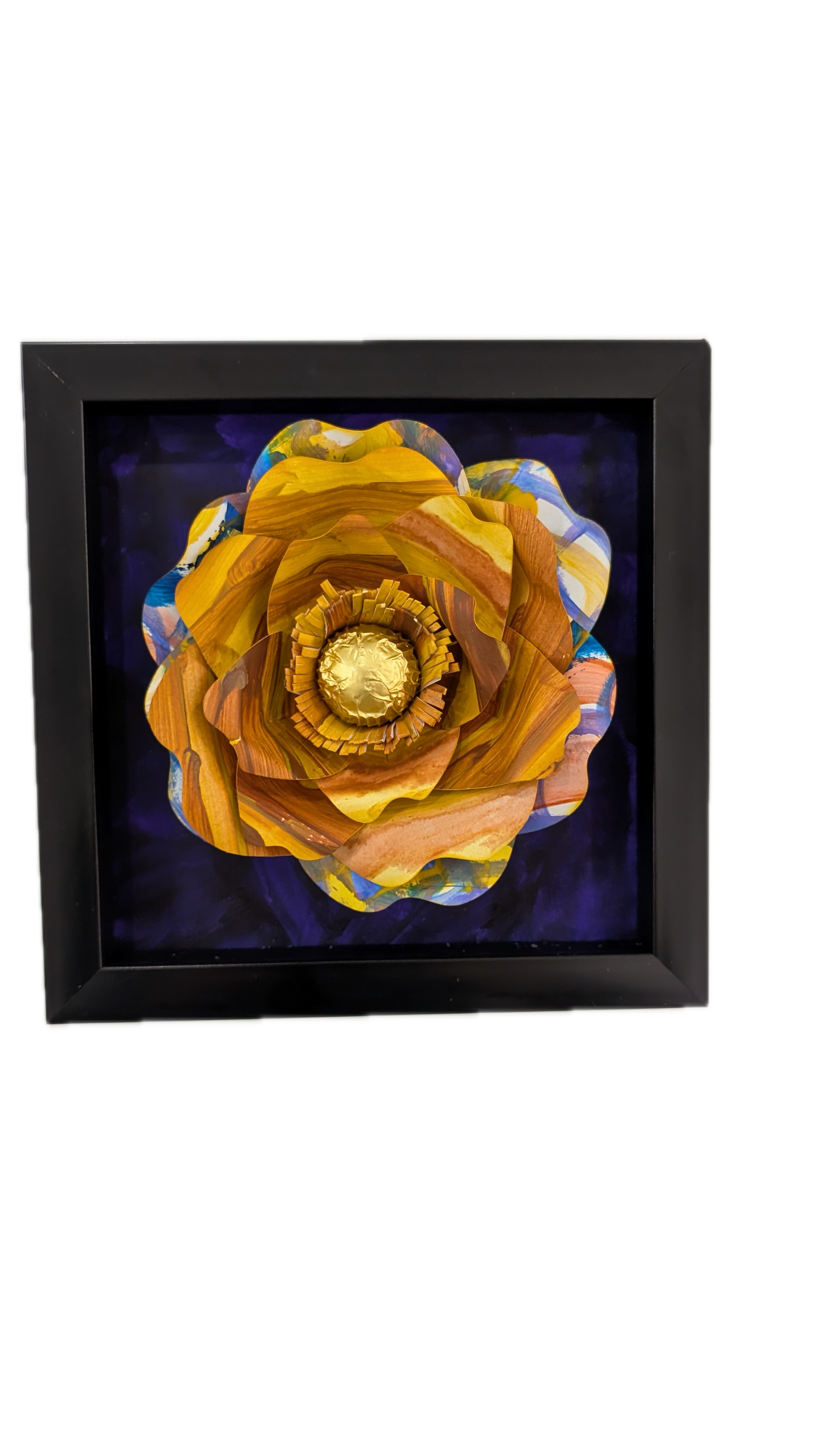 framed flower
