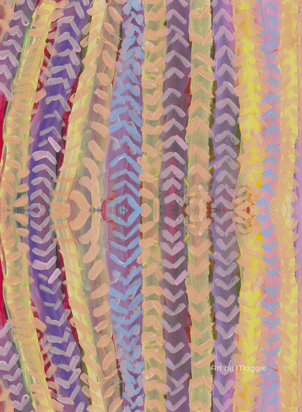 "Arrows" Plush Baby Minky Blanket By Maggie