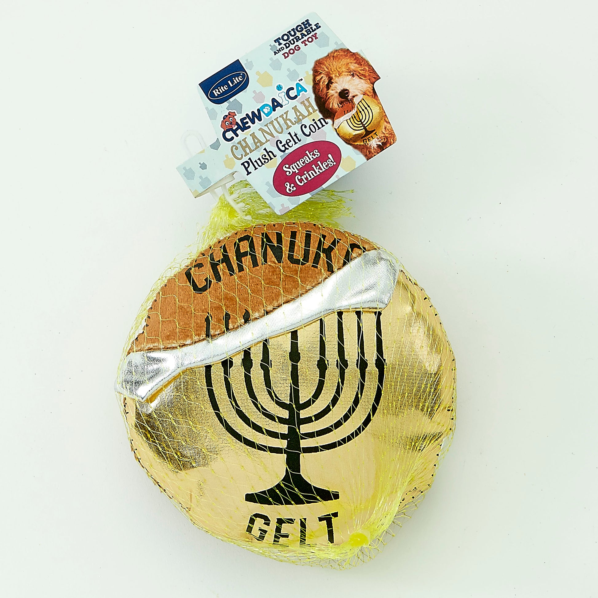 gelt chew toy