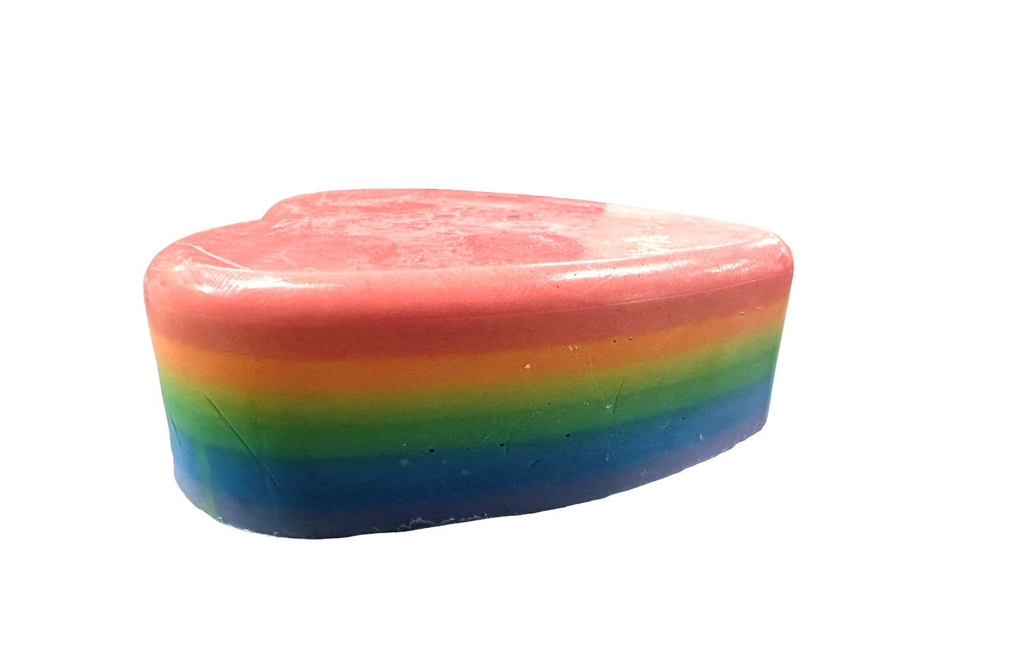 rainbow multilayered heat soap