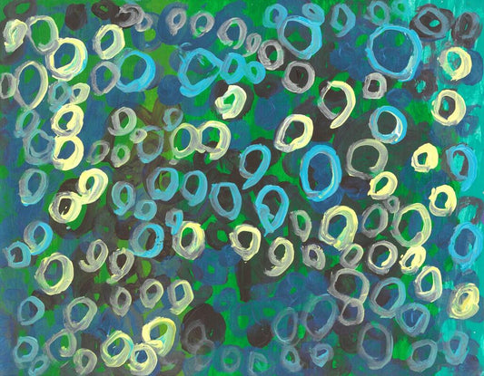 painting of circles