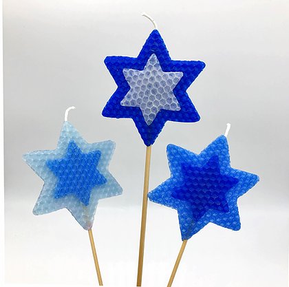 Star of David Candles