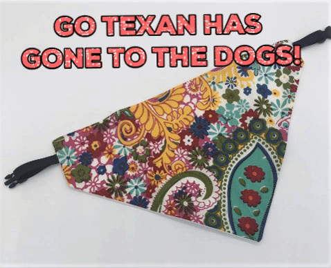 Small clip featuring various dog bandanas