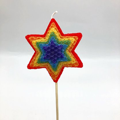 Star of David Candles