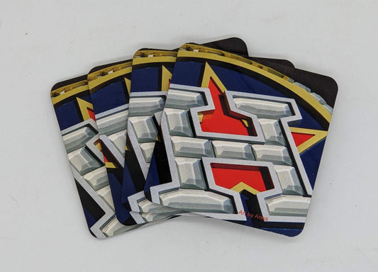 Coasters with houston astros logo