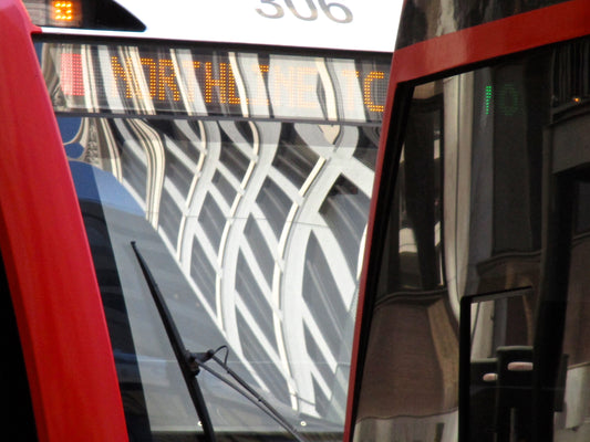 Lines on a Train Photography by Halley Turner