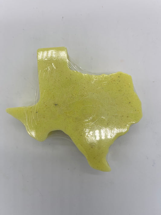 Texas Shape Soap w/ Rose Scent