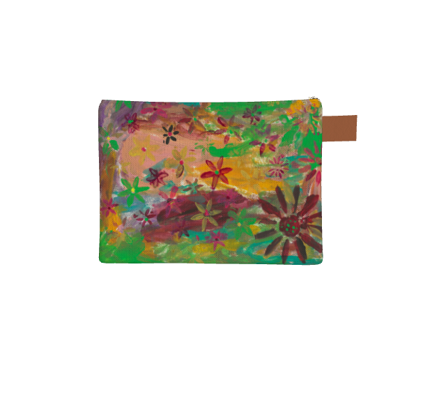 "Flowers Around" Make up bag by Kevin