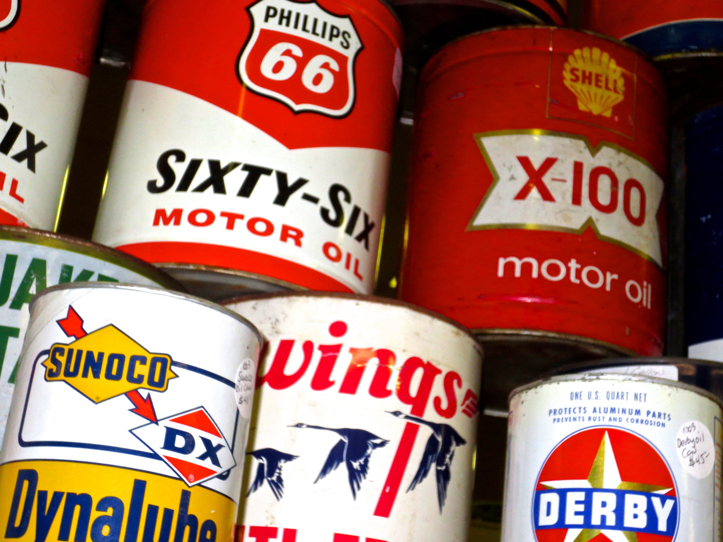 The Cans that Contain Oil Photography by Melissa Shapiro