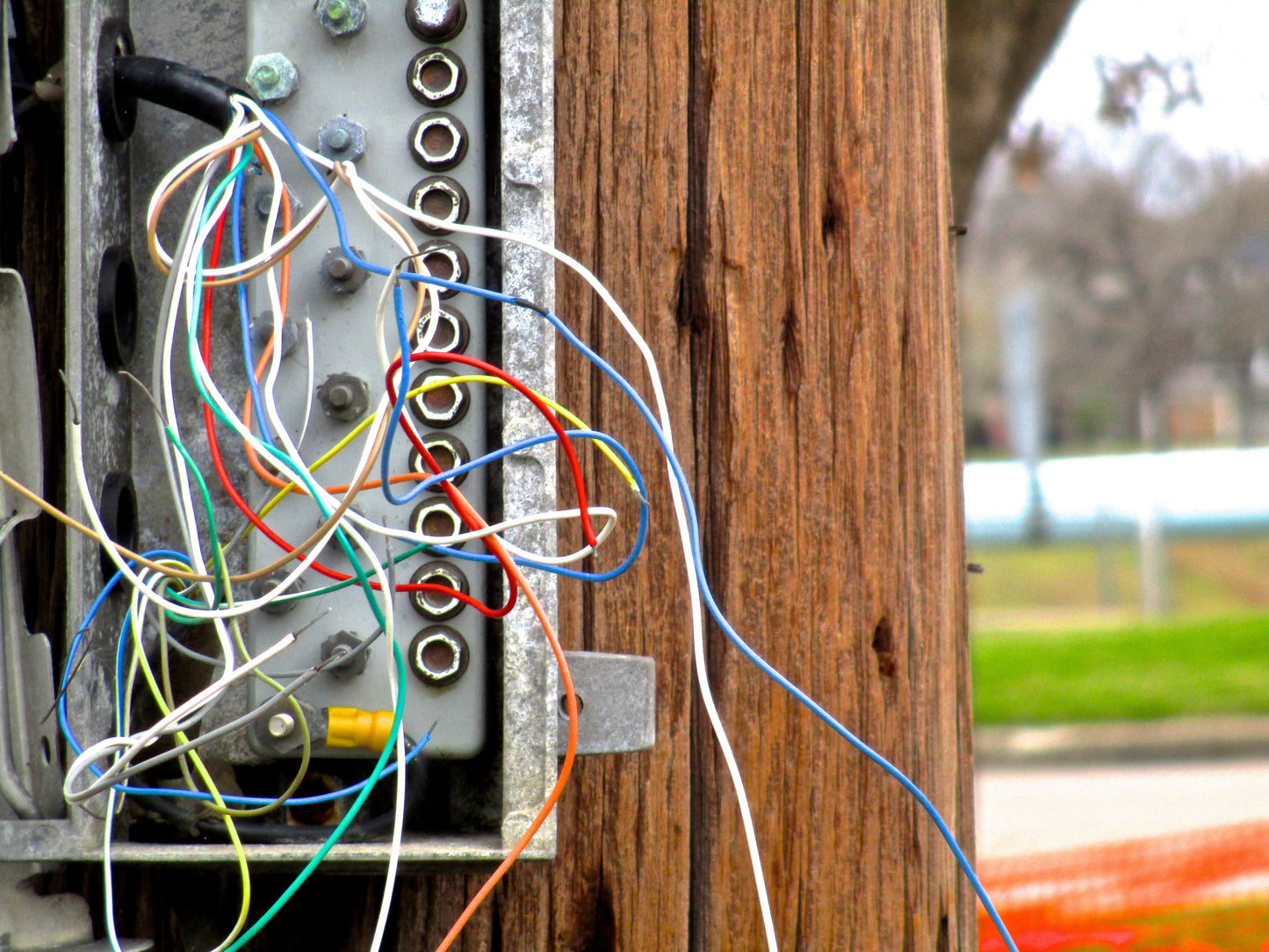 Electrical Phone Box Photography by Neville Karpas