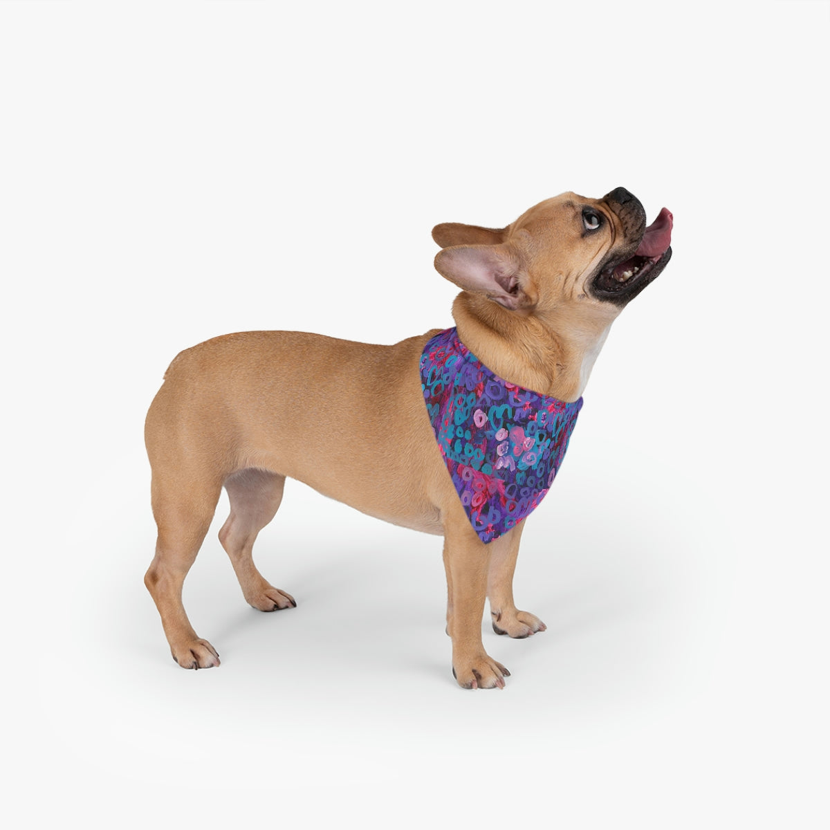 "Hearts" Dog Bandana by Amaya