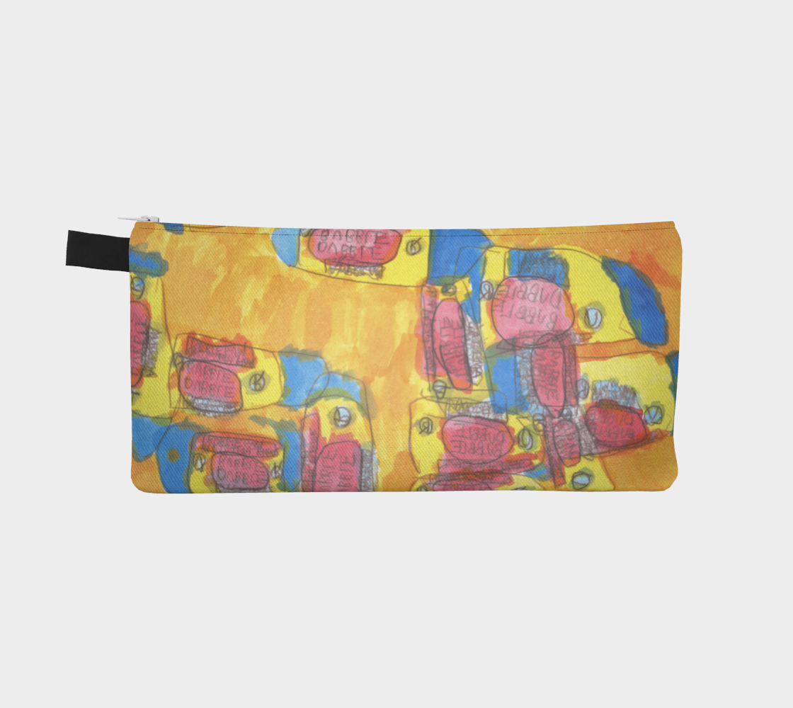 "Double Bubble What A Bubble" Pencil Case by Artie