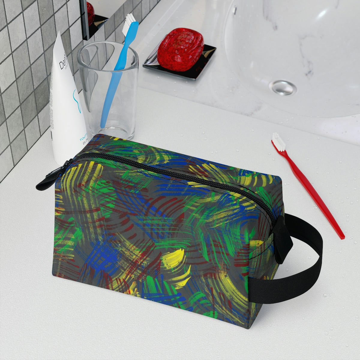 "Streak of Light" Toiletry Bag by Evan
