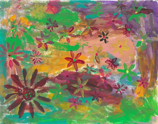 Flowers Around painting