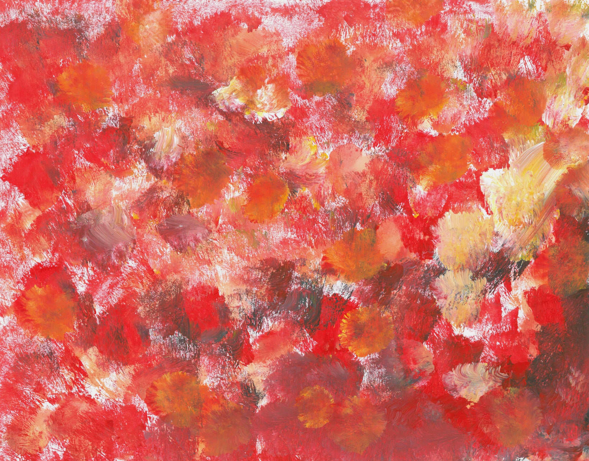 Flower Valley painting