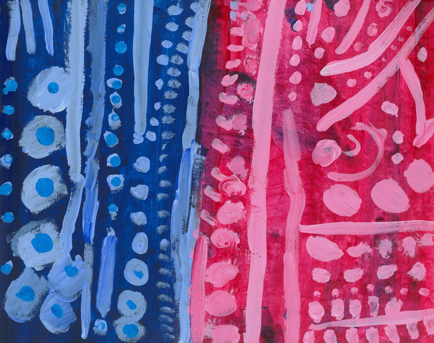 Much Different Pattern painting