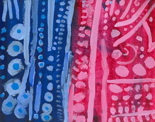 Much Different Pattern painting