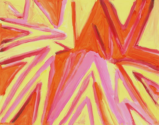 Pointing Towards painting