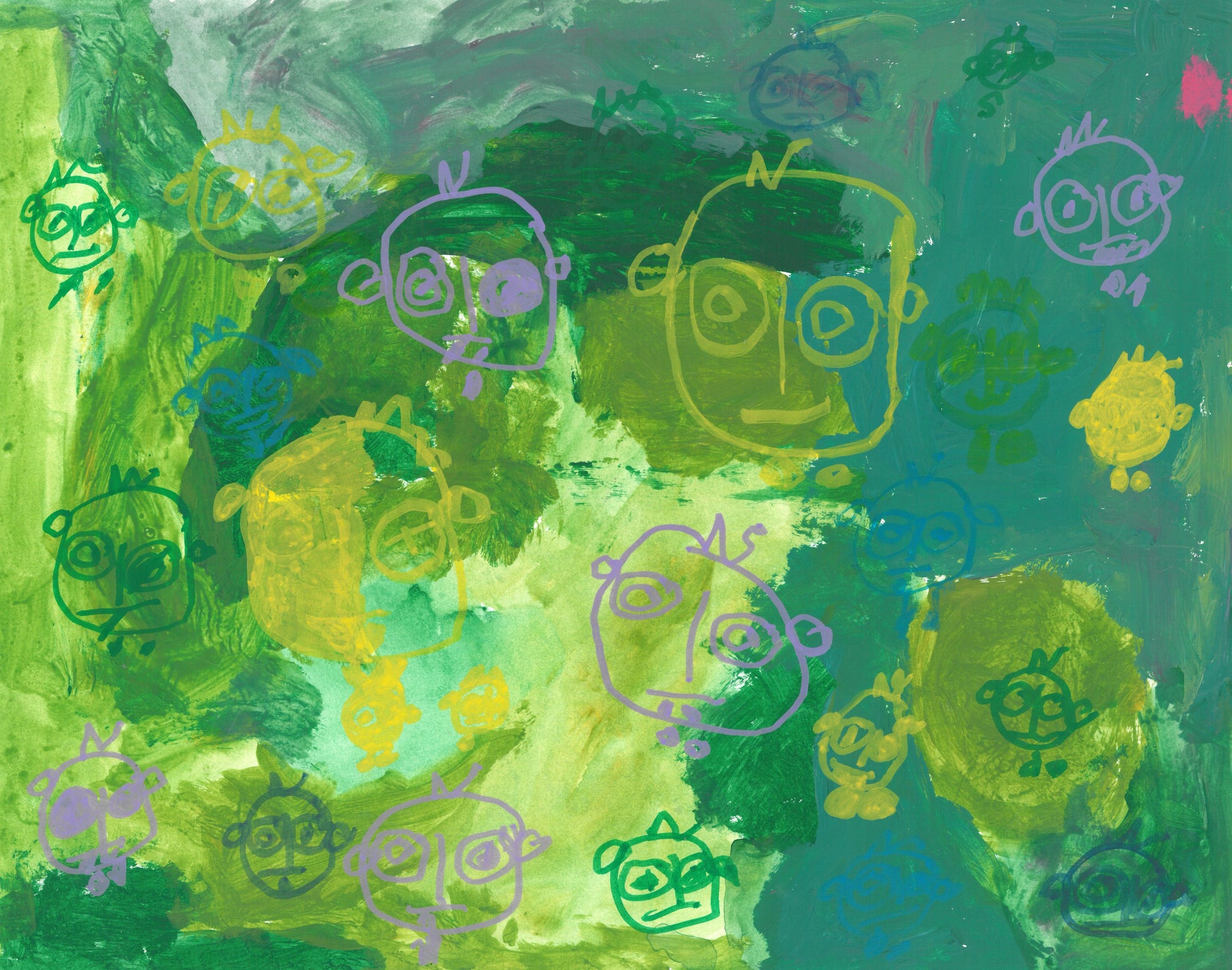 My Many Selves painting