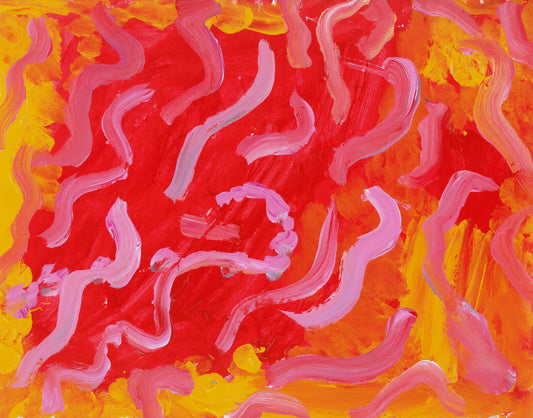 Gentle Flame painting