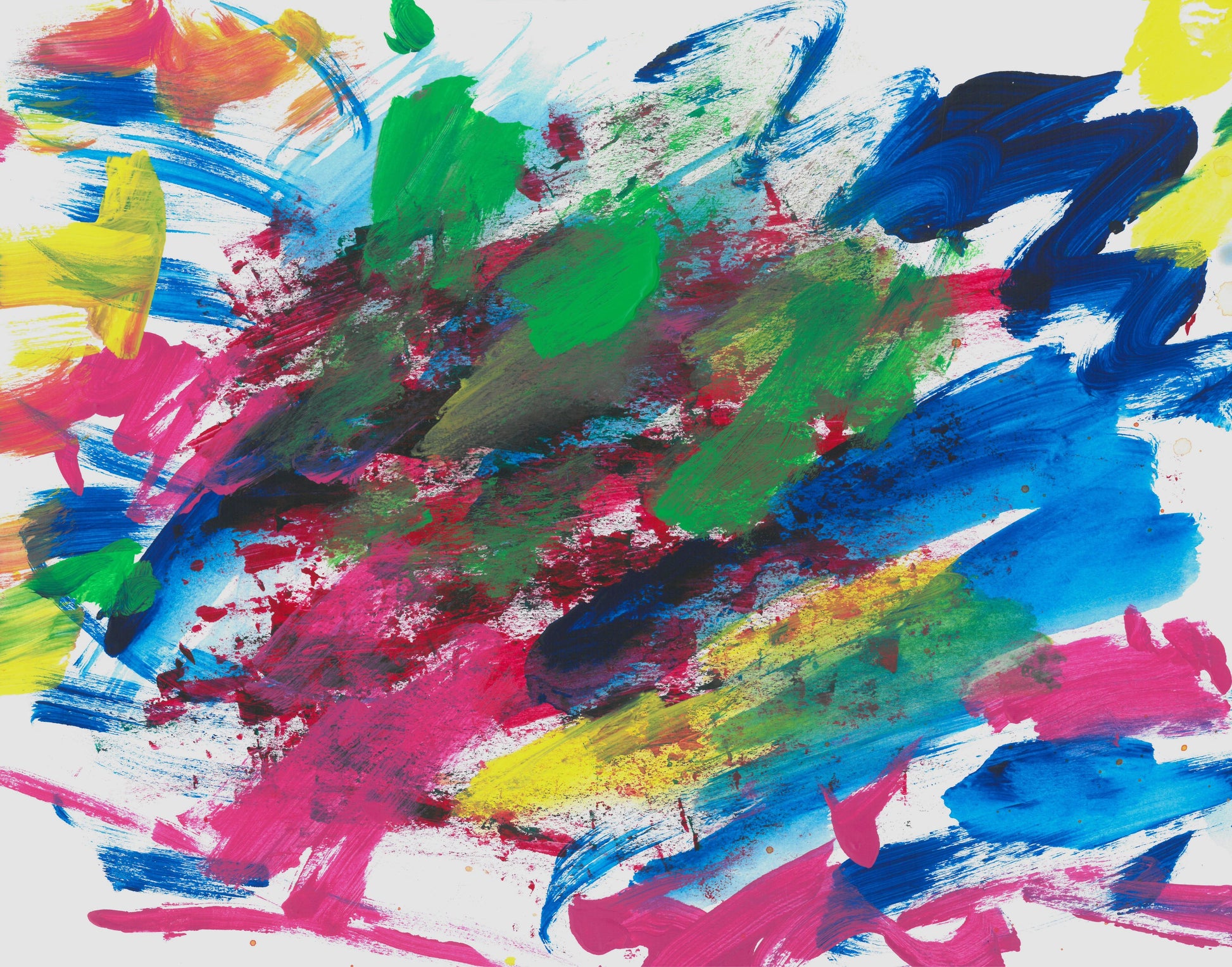The Rolling Stones painting