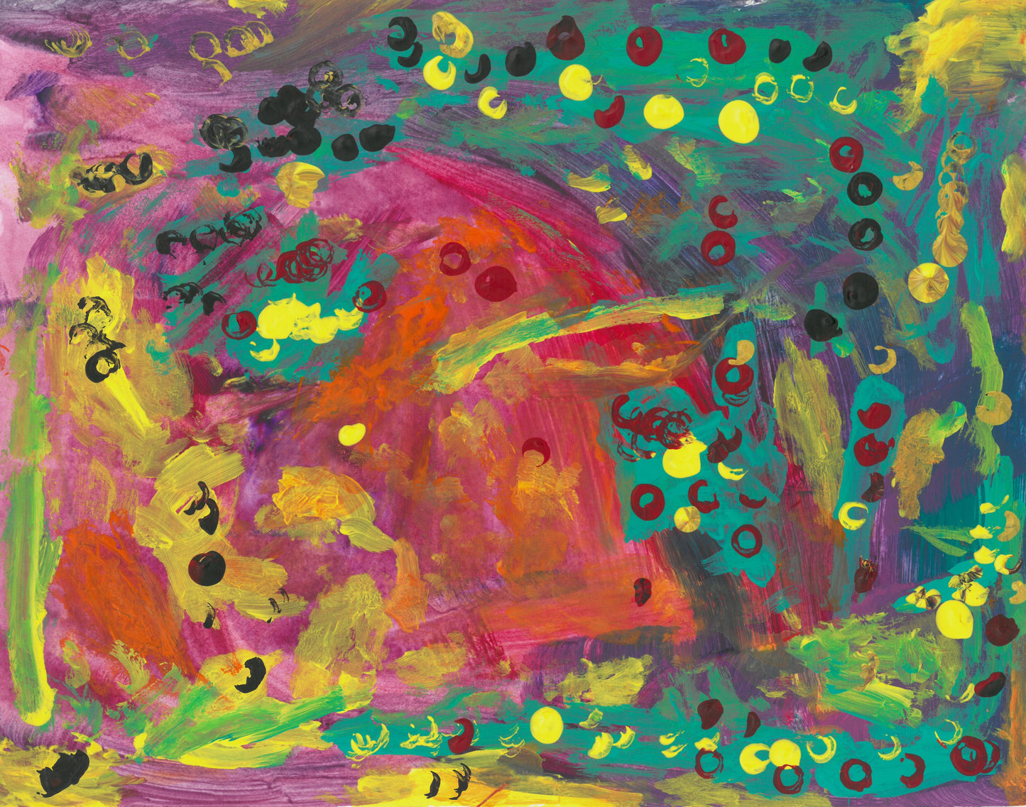 Circles Around painting