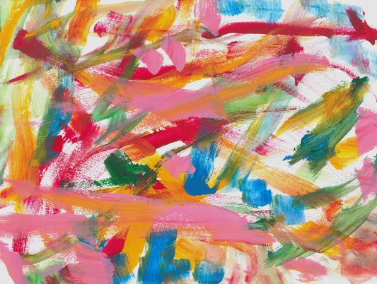 Colorful Waves painting