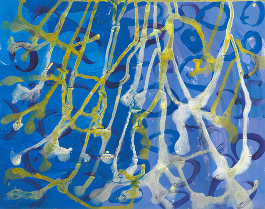 Towers painting