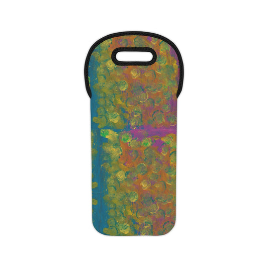 wine bag with pastel colors
