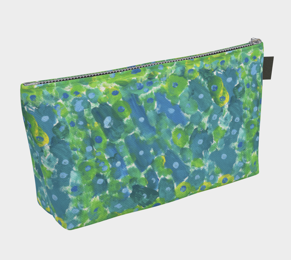 "Leaves" Makeup Bag by Kevin