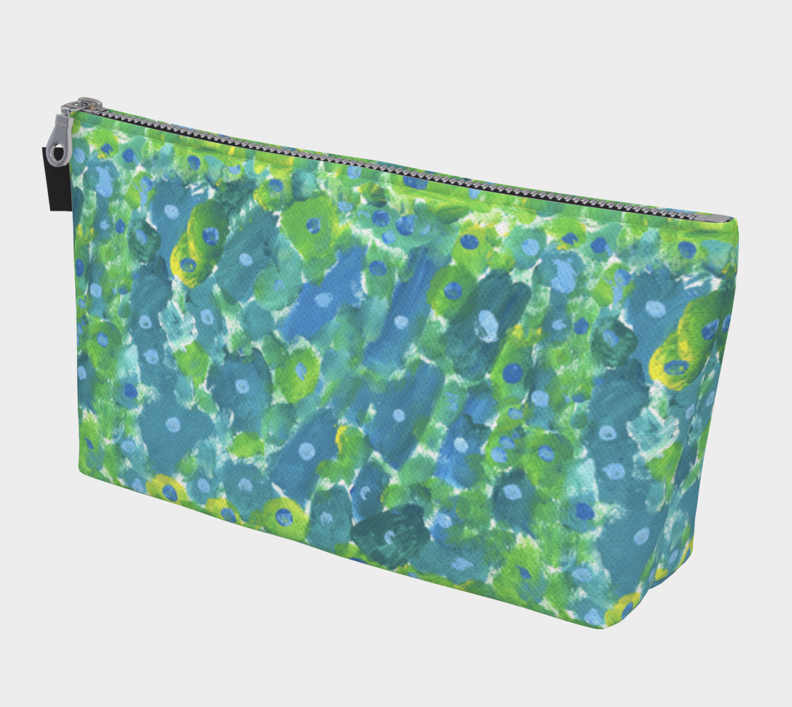 "Leaves" Makeup Bag by Kevin