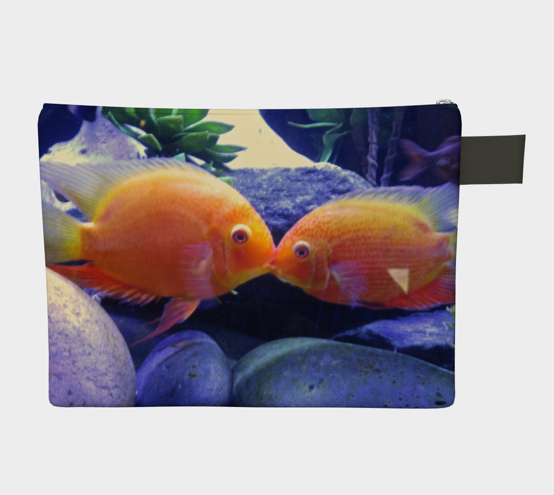 "Kissing Fish" Carryall Bag by Gabrielle