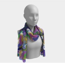 "Crashing Wave" Scarf by Ryan