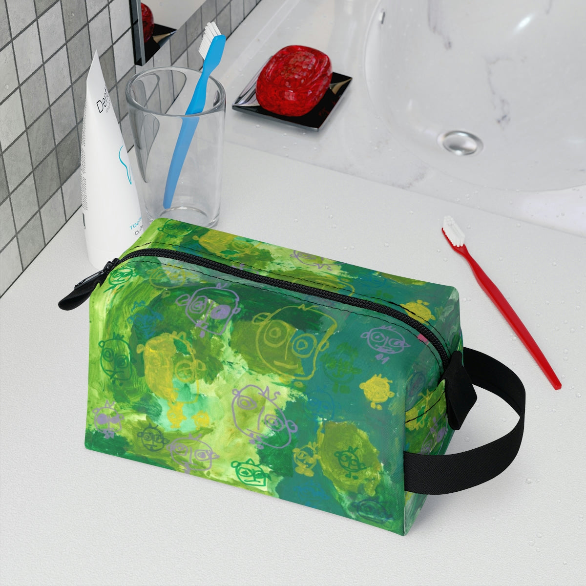 "My Many Selves" Toiletry Bag by Sebastian