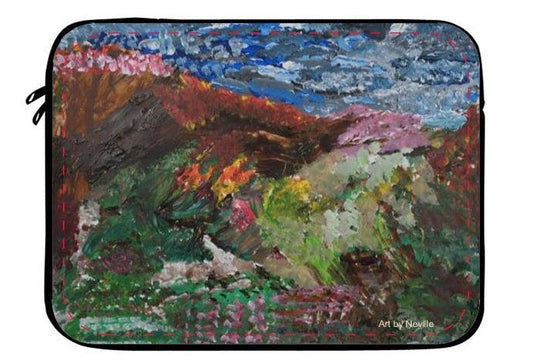 "Wild Garden" Laptop Case by Neville (13")