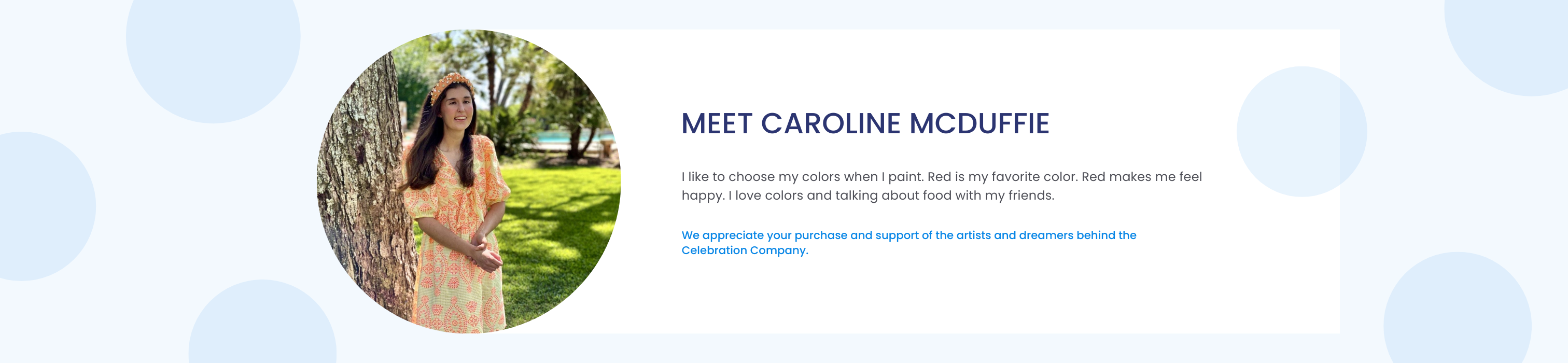 Meet Caroline McDuffie