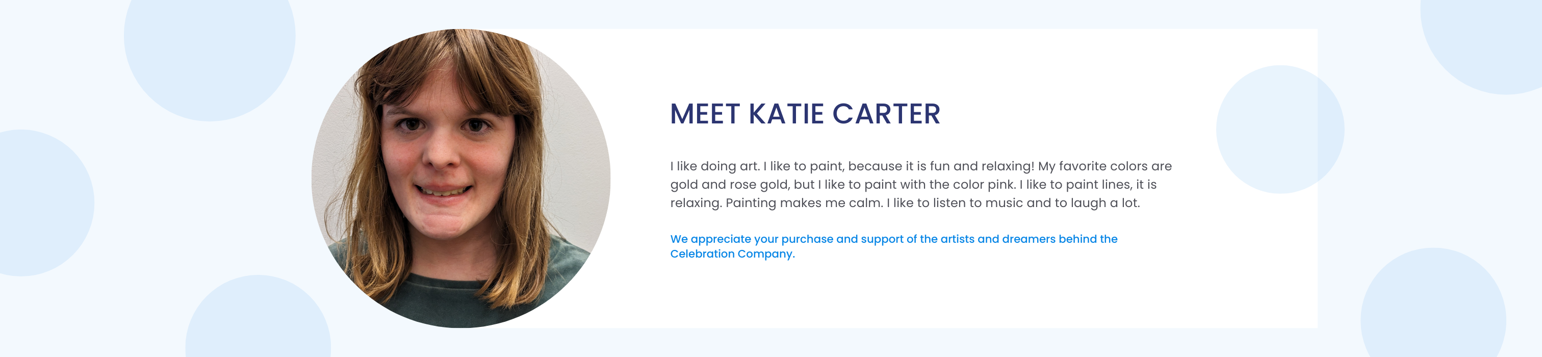 Meet KATIE CARTER