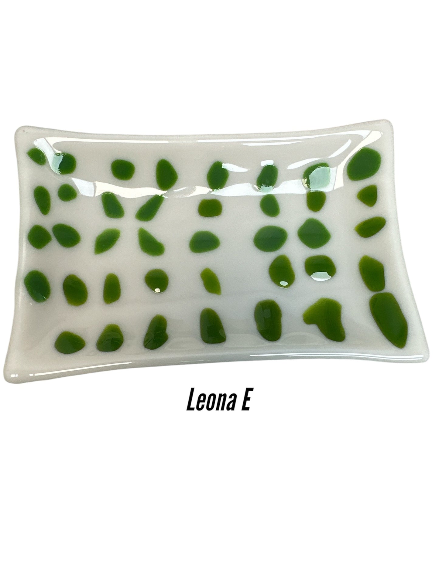 Leona's hand made Glass Tray